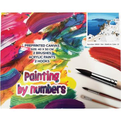 Opakowanie Płótno malarskie ze szkicem do pomalowania 40x50 CM 89650 CENTRUM