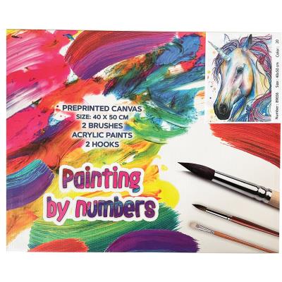 Opakowanie Płótno malarskie ze szkicem do pomalowania 40x50 CM 89656 CENTRUM