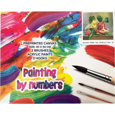 Opakowanie Płótno malarskie ze szkicem do pomalowania 40x50 CM 89682 CENTRUM