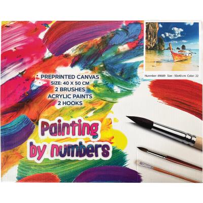 Opakowanie Płótno malarskie ze szkicem do pomalowania 40x50 CM 89689 CENTRUM