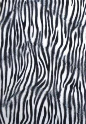 Opakowanie Plusz samoprzylepny 0.6mm 25x35 3ark. Skóra zebry