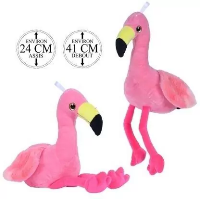 Pluszak Bozami Flaming 24cm. Wydawca: Ciuciubabka. SmakLiter.pl Opakowanie Pluszak Bozami Flaming 24cm