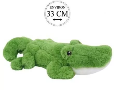 Pluszak Bozami Krokodyl 33cm. Wydawca: Ciuciubabka. SmakLiter.pl Opakowanie Pluszak Bozami Krokodyl 33cm