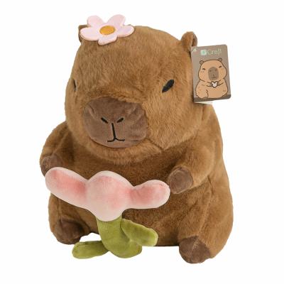 Opakowanie Pluszowa kapibara z kwiatem 27cm