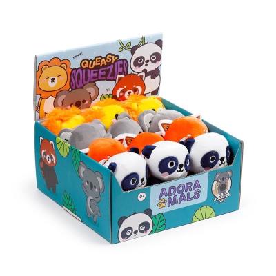 Opakowanie Pluszowy gniotek Queasy Squeezy Adoramals Zoo mix