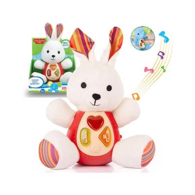 Opakowanie Pluszowy interaktywny Królik z dźwiękiem 18cm
