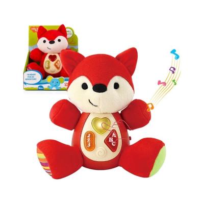 Opakowanie Pluszowy interaktywny Lisek z dźwiękiem 18cm