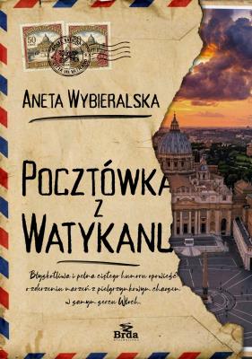Okładka książki Pocztówka z Watykanu