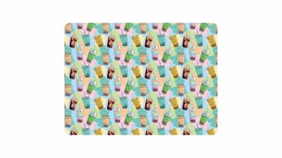 Podkładka do prac plastycznych A4 pp z nadrukiem bubble tea. Wydawca: biurfol. SmakLiter.pl Opakowanie Podkładka do prac plastycznych A4 pp z nadrukiem bubble tea