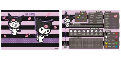 Opakowanie Podkładka na biurko dwustronna Kuromi 55x38 cm