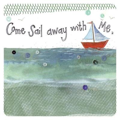 Podkładka pod kubek C137 Żegluj ze mną. Wydawca: Alex Clark. SmakLiter.pl Opakowanie Podkładka pod kubek C137 Żegluj ze mną