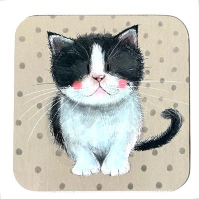 Opakowanie Podkładka pod kubek Kotek