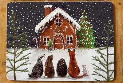 Opakowanie Podkładka pod talerz Dom z piernika Święta
