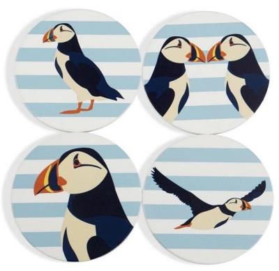 Opakowanie Podkładki pod kubek ceramiczne Maskonury 4szt