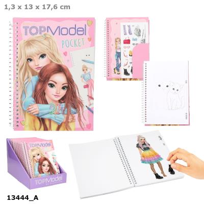 Podręczny szkicownik Top Model 13444A. Wydawca: DEPESCHE (5). SmakLiter.pl Opakowanie Podręczny szkicownik Top Model 13444A