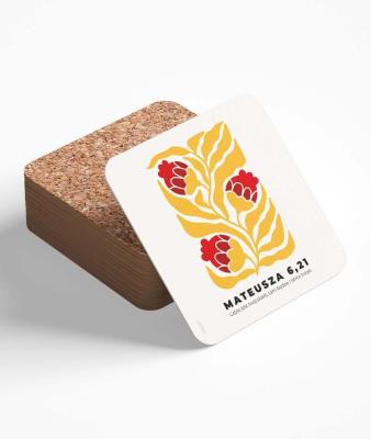 Opakowanie Podstawka korkowa - Gdzie jest skarb - modern