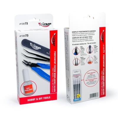 Opakowanie Podstawowy zestaw narzędzi modelarskich