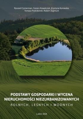 Okładka książki Podstawy gospodarki i wycena nieruchomości..