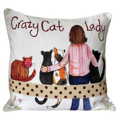 Opakowanie Poduszka Crazy Cat Lady Kociara