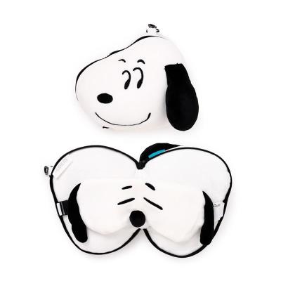 Opakowanie Poduszka podróżna i maska na oczy Peanuts Snoopy