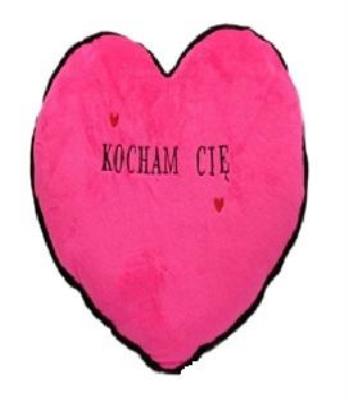 Opakowanie Poduszka Serce - Kocham Cię 30cm