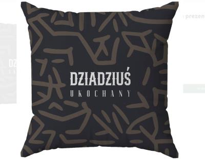Opakowanie Poduszka Ukochany Dziadziuś 40x40cm