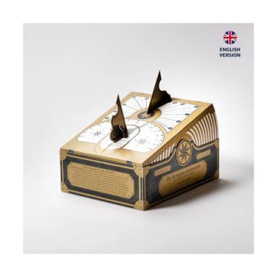 Podwójny zegar słoneczny do samodzielnego montażu. Wydawca: Astromedia. SmakLiter.pl Opakowanie Podwójny zegar słoneczny do samodzielnego montażu