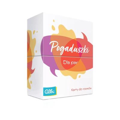 Pogaduszki. Dla par ALBI. Wydawca: Albi. SmakLiter.pl Opakowanie Pogaduszki. Dla par ALBI