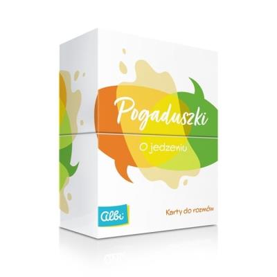 Pogaduszki. O jedzeniu ALBI. Wydawca: Albi. SmakLiter.pl Opakowanie Pogaduszki. O jedzeniu ALBI
