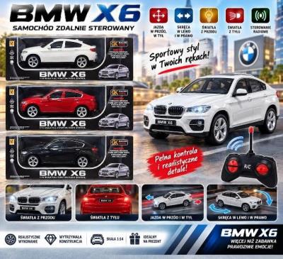 Opakowanie Pojazd auto BMW X6 sterowane pilotem