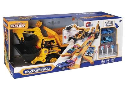 Opakowanie Pojazd budowlany transformujący z katapultą