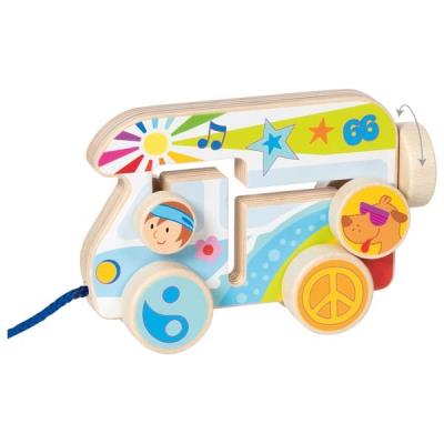 Opakowanie Pojazd drewniany do Ciągnięcia Camper Van