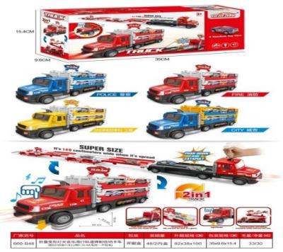 Opakowanie Pojazd transportowy+tor samochodowy z katapultą