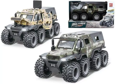 Opakowanie Pojazd wojskowy 8 kołowy światła dźwięk MIX