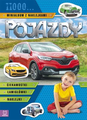 Okładka książki Pojazdy. Iiooo... Minialbum z naklejkami