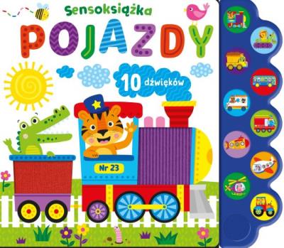 Okładka książki Pojazdy. Sensoksiążka