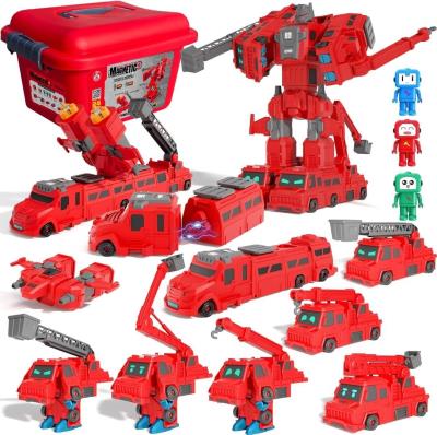 Opakowanie Pojazdy strażackie magnetyczne 24el