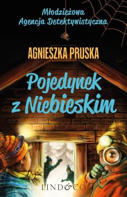 Pojedynek z Niebieskim. Autor: Pruska Agnieszka. SmakLiter.pl Okładka książki Pojedynek z Niebieskim