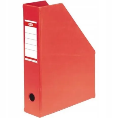 Opakowanie Pojemnik na czasopisma Elba PVC 7cm czerwony