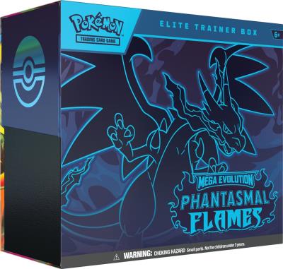 Opakowanie Pokemon TCG: Mega Evolution - Phantasmal Flames - Elite Trainer Box