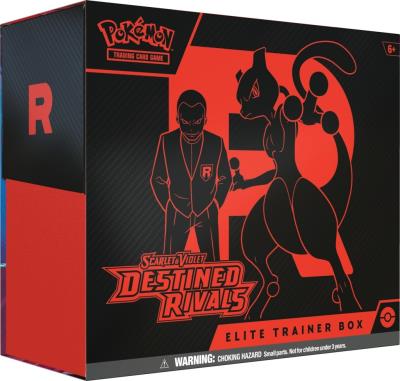 Opakowanie Pokemon TCG Scarlet and Violet Destined Rivals Elite Trainer Box