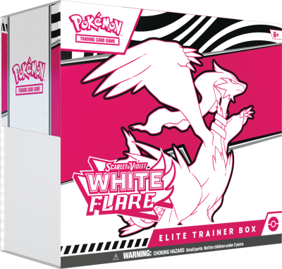 Opakowanie Pokemon TCG: Scarlet & Violet - White Flare - Elite Trainer Box - Reshiram