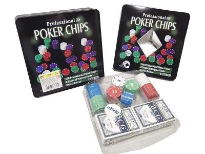 Opakowanie Poker z akcesoriami