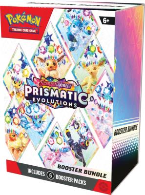 Opakowanie Pokémon TCG: Scarlet & Violet - Prismatic Evolutions - Booster Bundle