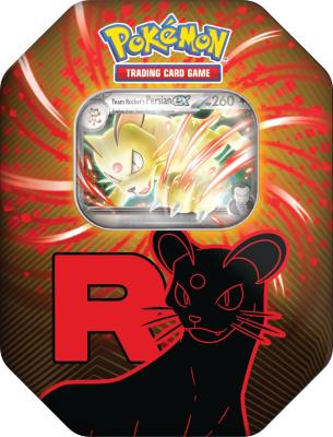 Opakowanie Pokémon TCG: Team Rocket Tin - Persian ex