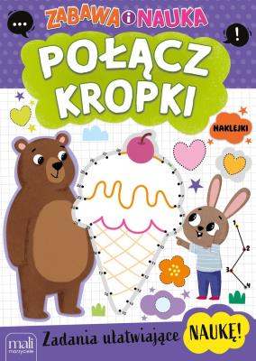 Okładka książki Połącz kropki. Zabawa i nauka