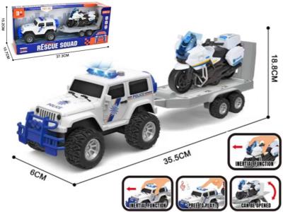 Opakowanie Policja z przyczepą