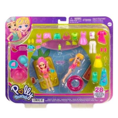 Opakowanie Polly Pocket Zestaw modowy duży z 2 lalkami HKV95