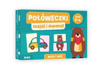 Opakowanie Połóweczki Znajdź i dopasuj! Auto i Miś