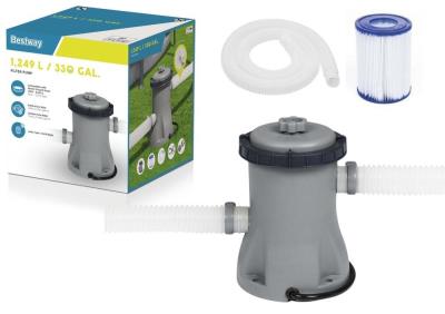 Pompa filtrująca do basenu 1249L/h. Wydawca: Bestway. SmakLiter.pl Opakowanie Pompa filtrująca do basenu 1249L/h